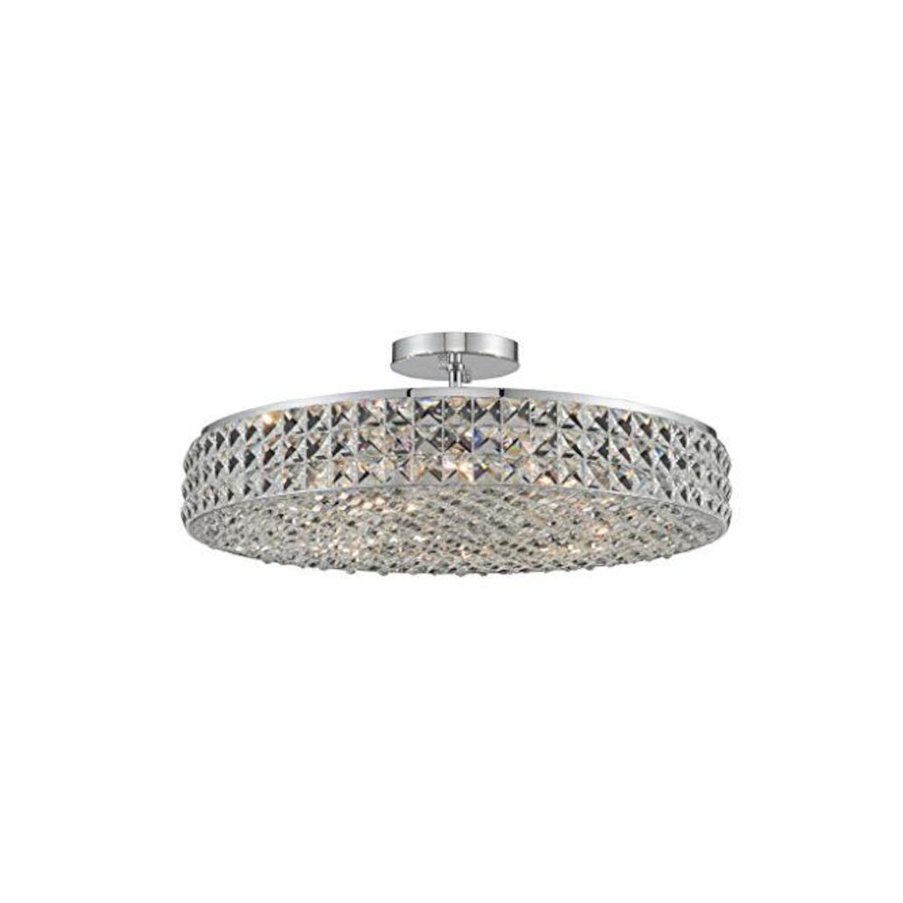 Loro 20 Inch Semi Flush Mount. Picture 1