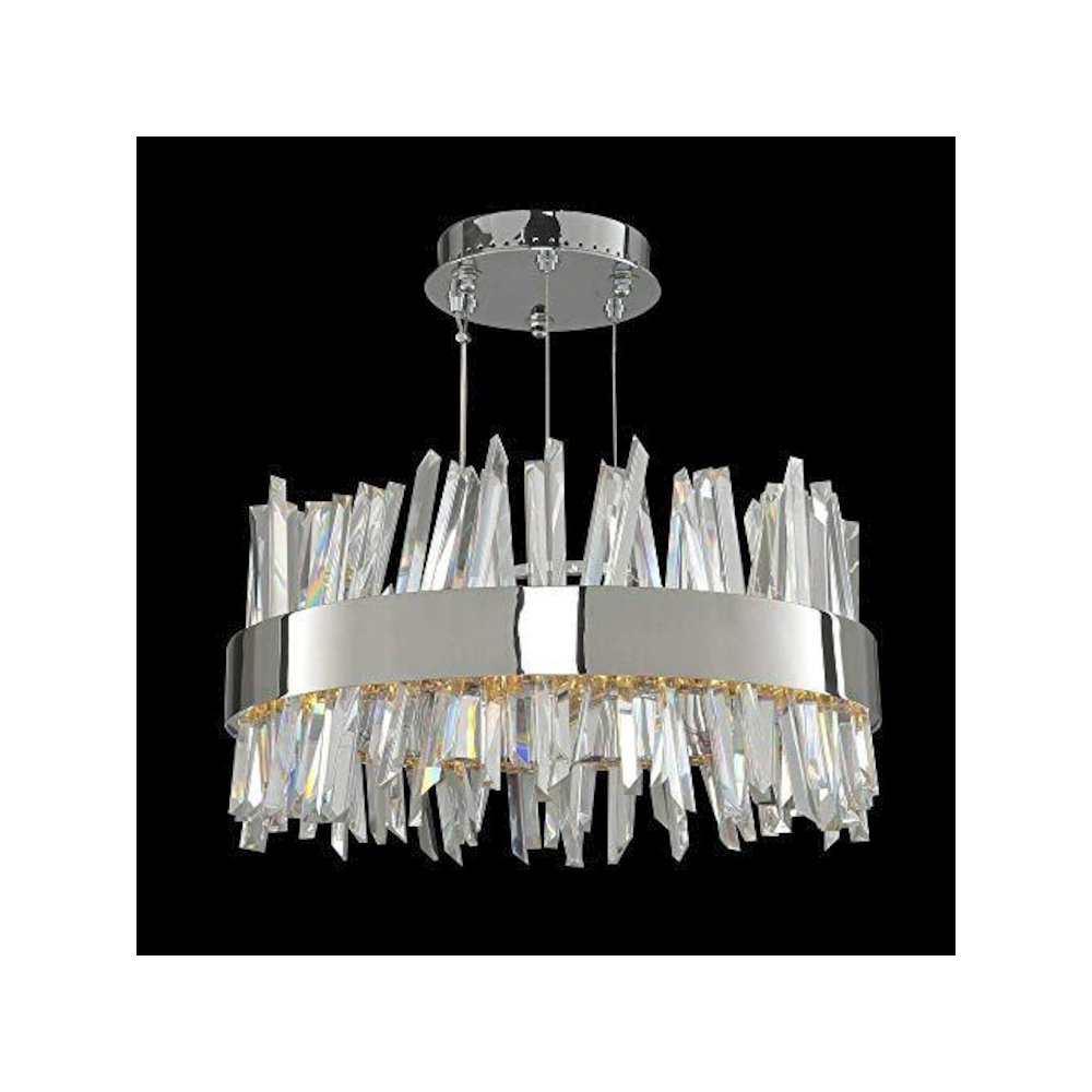 Glacier 20 Inch LED Round Pendant. Picture 1