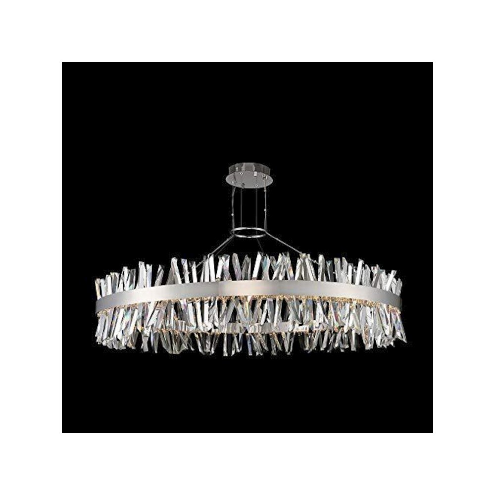 Glacier 60 Inch LED Round Pendant. Picture 1