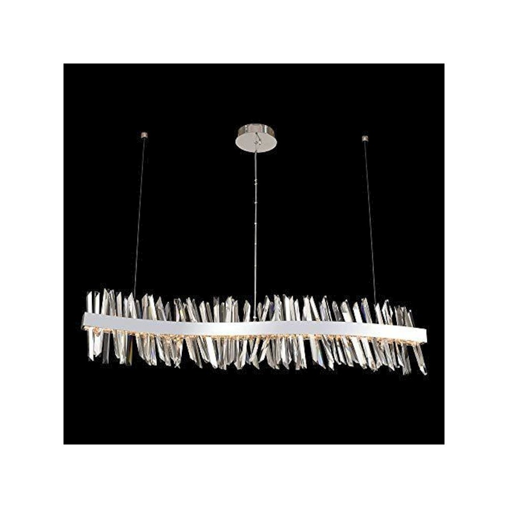 Glacier 60 Inch LED Wave Island. Picture 1