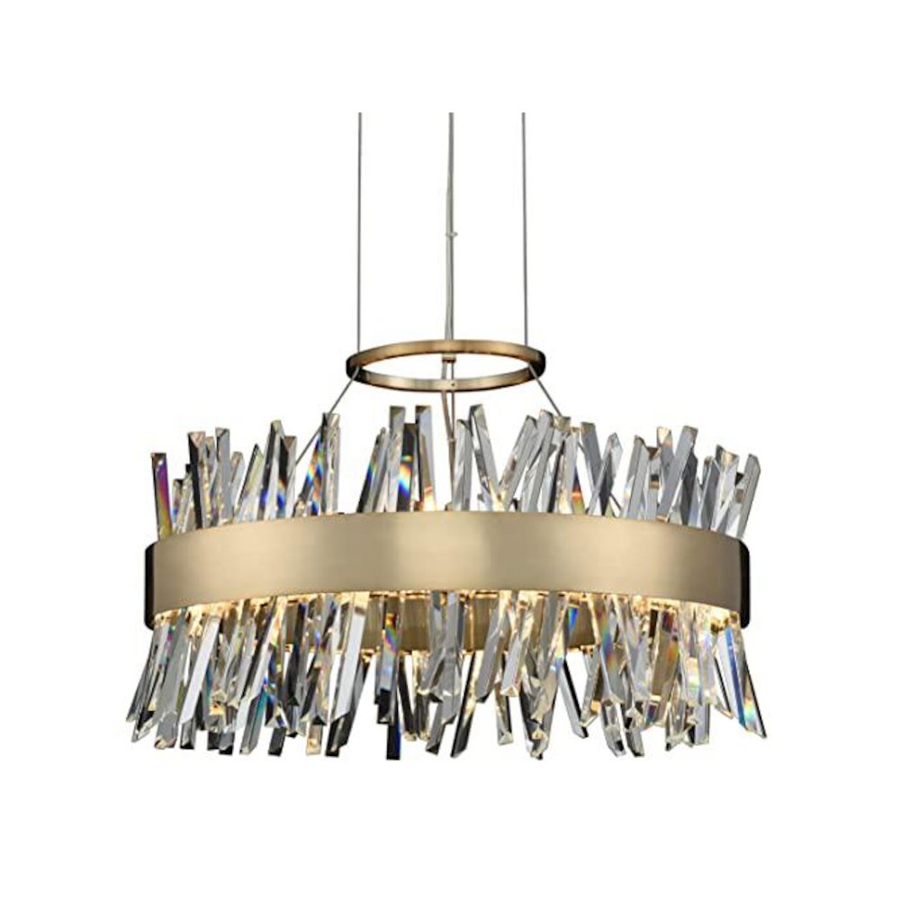 Glacier 20 Inch LED Round Pendant. Picture 1