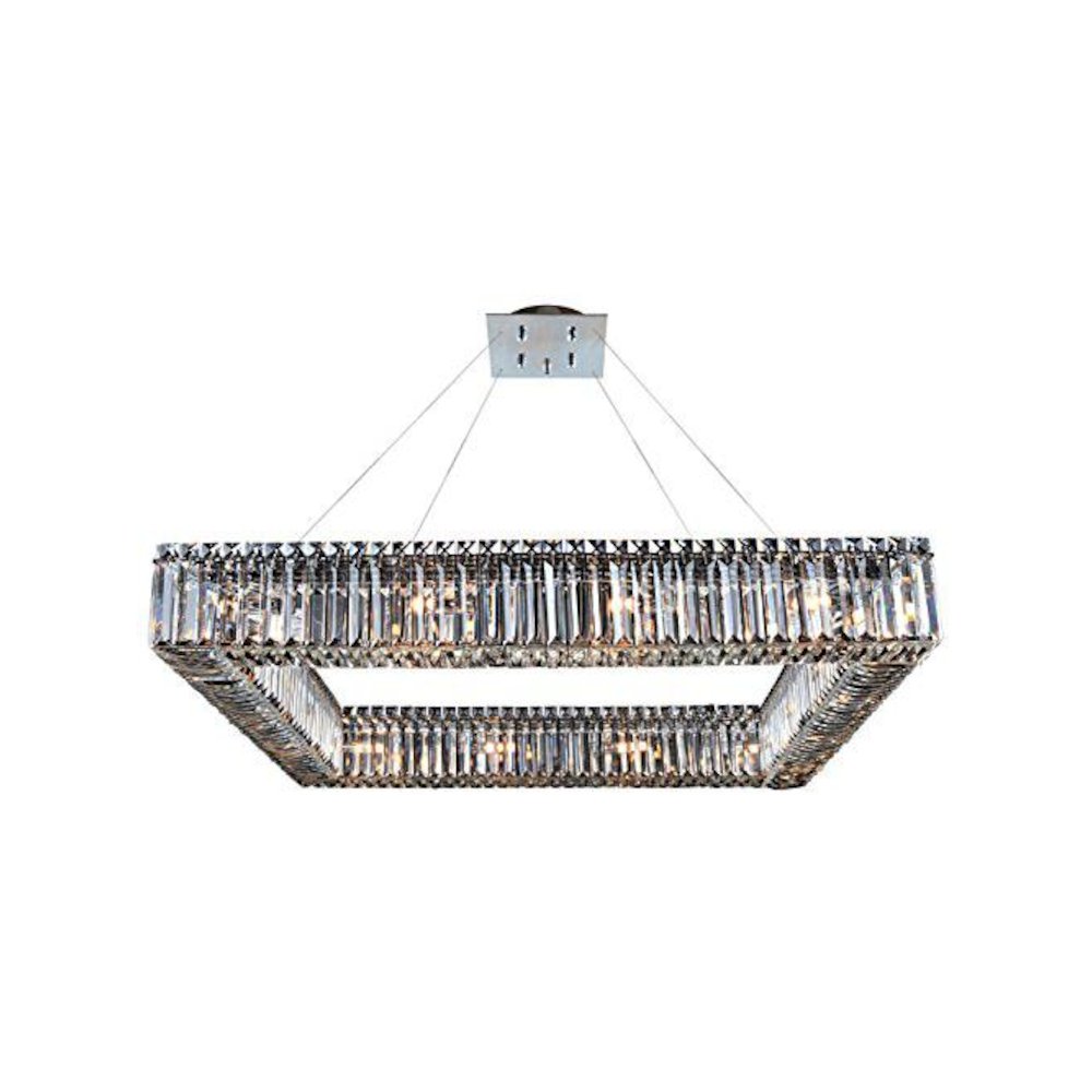 Quadro 35 Inch Square Pendant. Picture 1