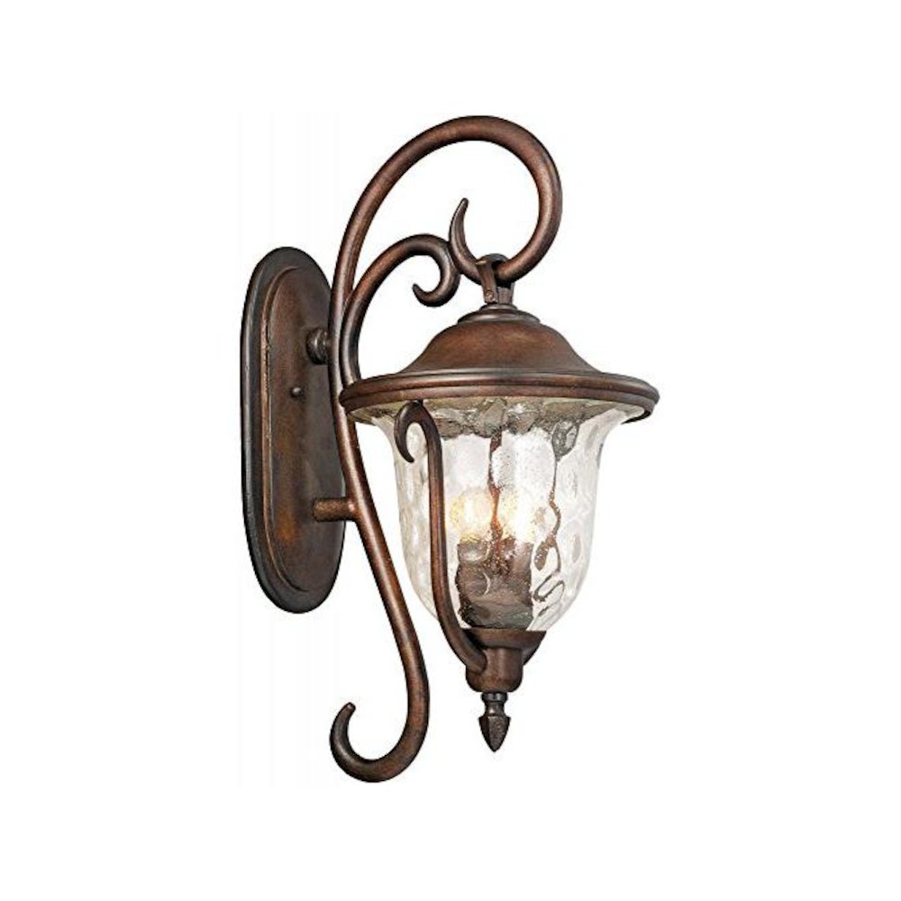 Santa Barbara Outdoor 3 Light Medium Wall Bracket. Picture 1