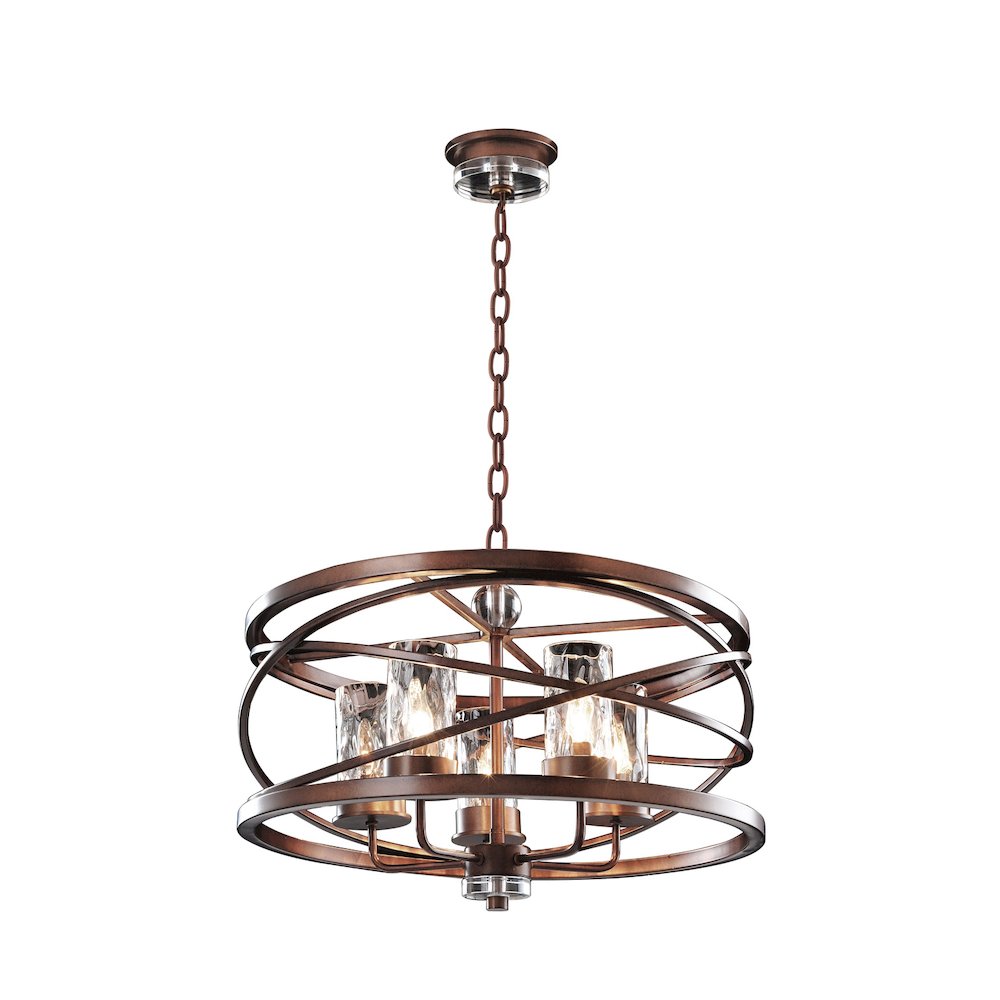 Eternity 5 Light Pendant. Picture 1