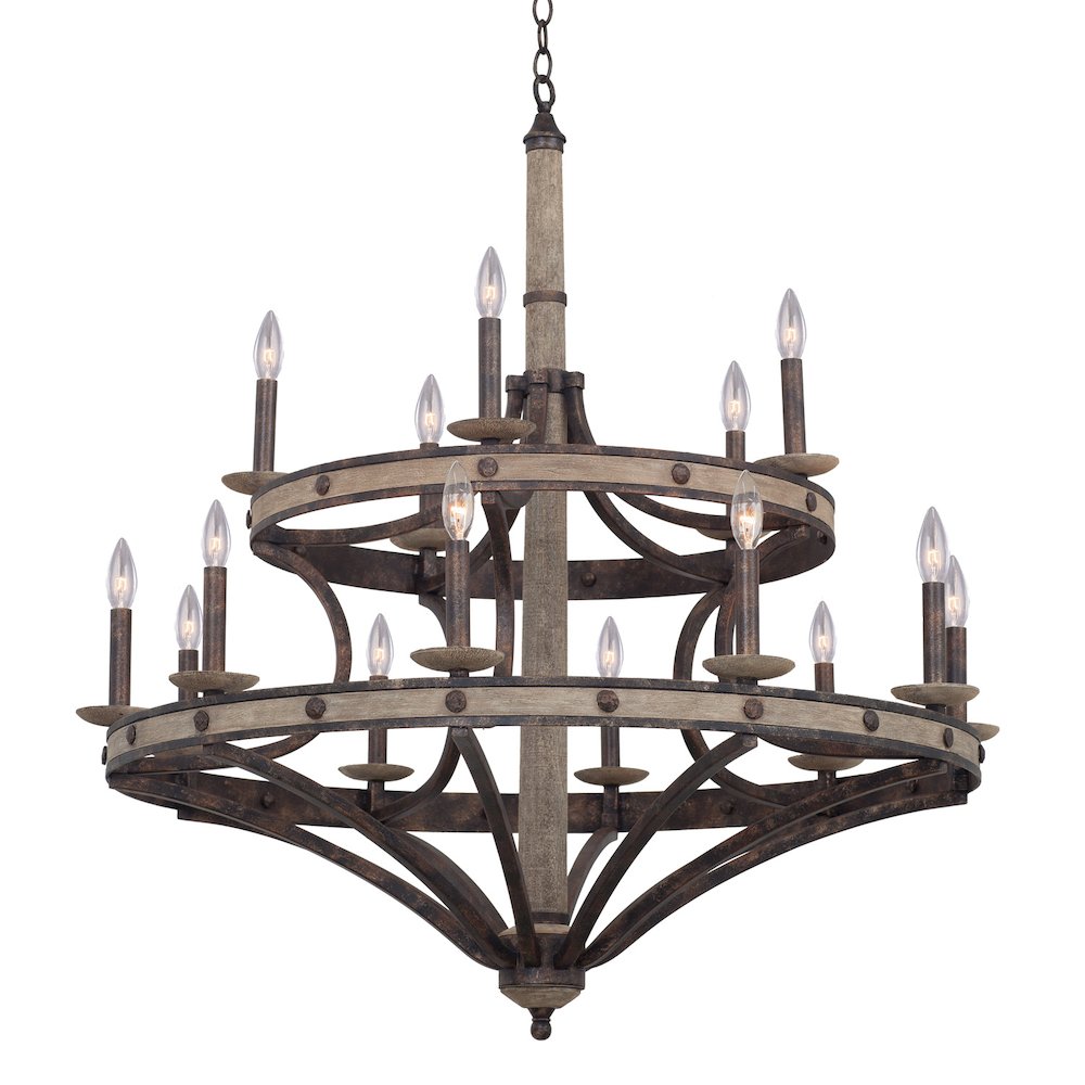 Coronado 15 Light Round Chandelier. Picture 1