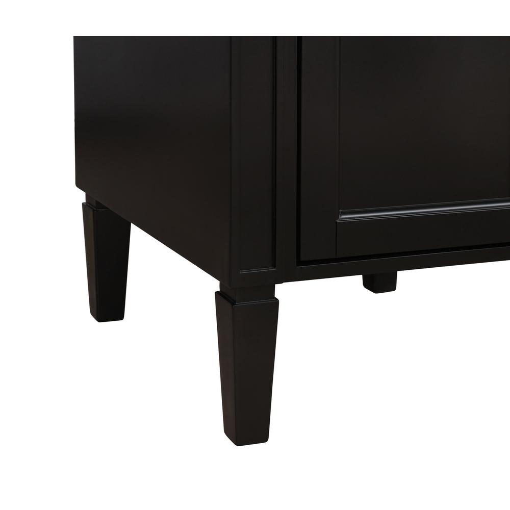 18 inch Single bathroom vanity in Black. Picture 13