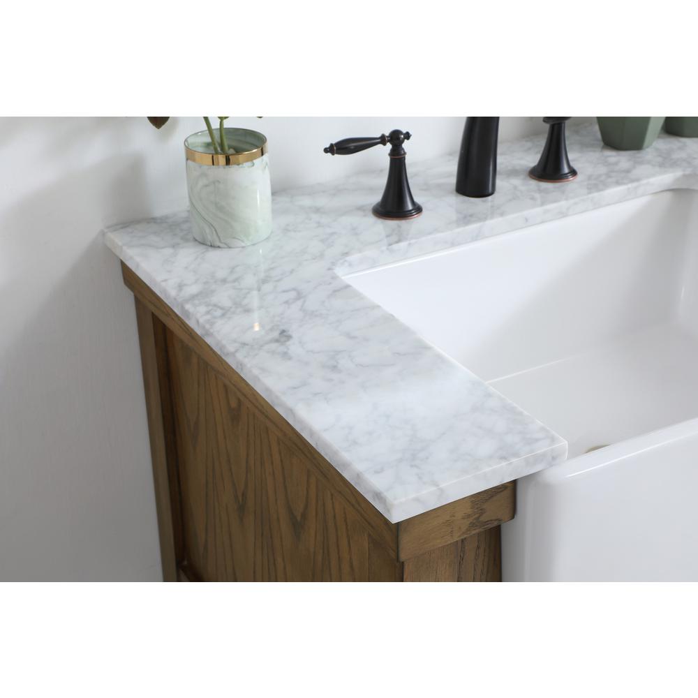 30 inch Single bathroom vanity in driftwood. Picture 5