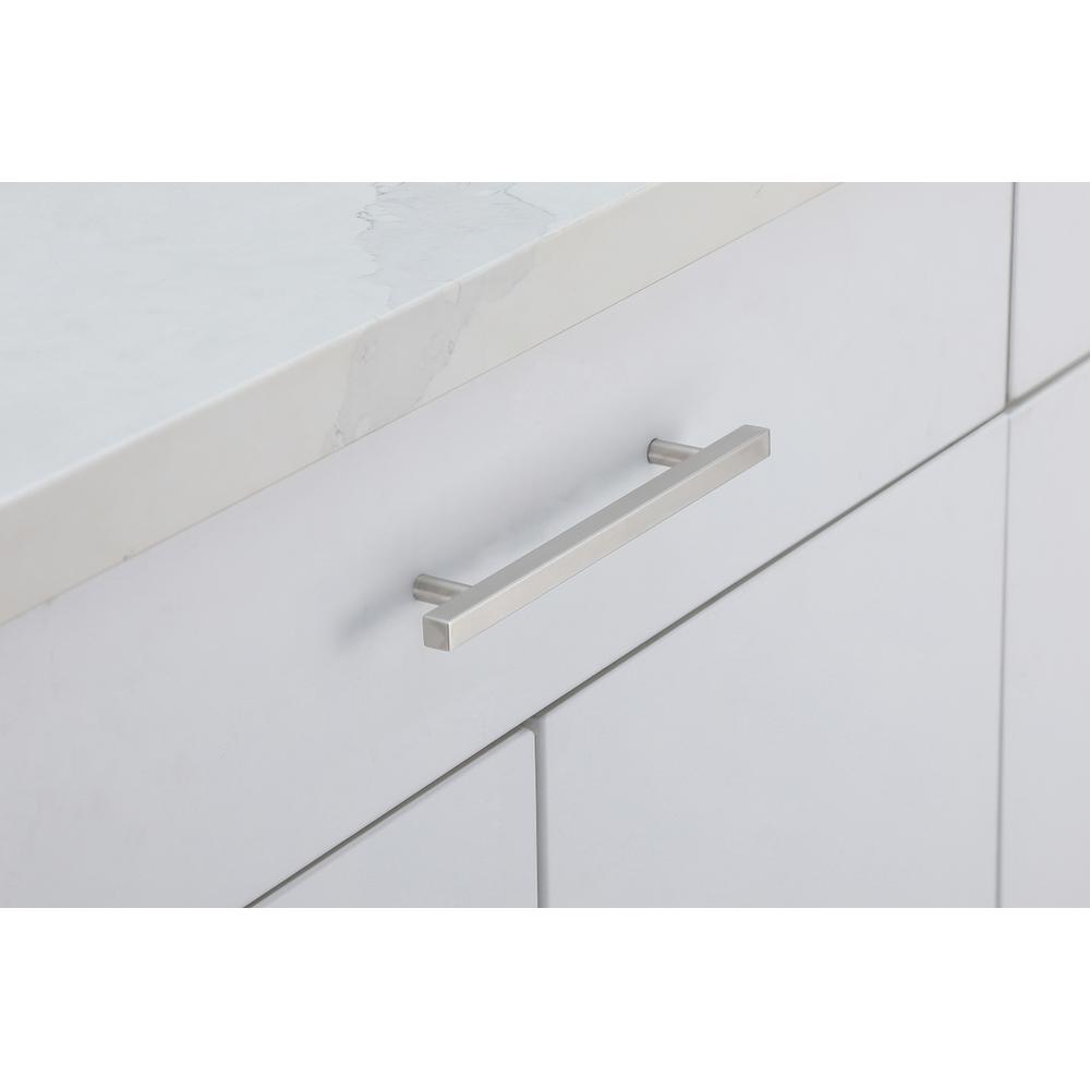 Dior 6-5/16" Center to Center Brushed Nickel Bar Pull Multipack (set of 10). Picture 2