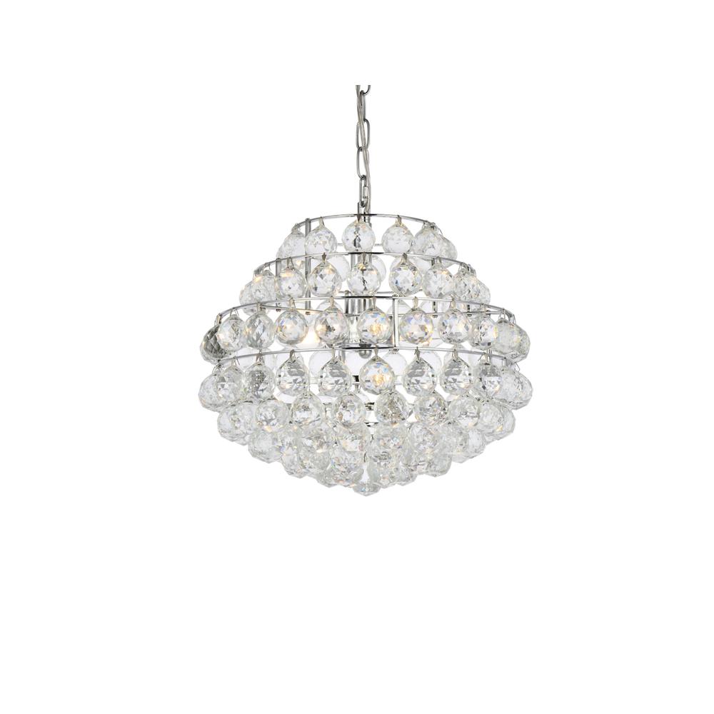 Savannah 16 inch pendant in chrome. Picture 2
