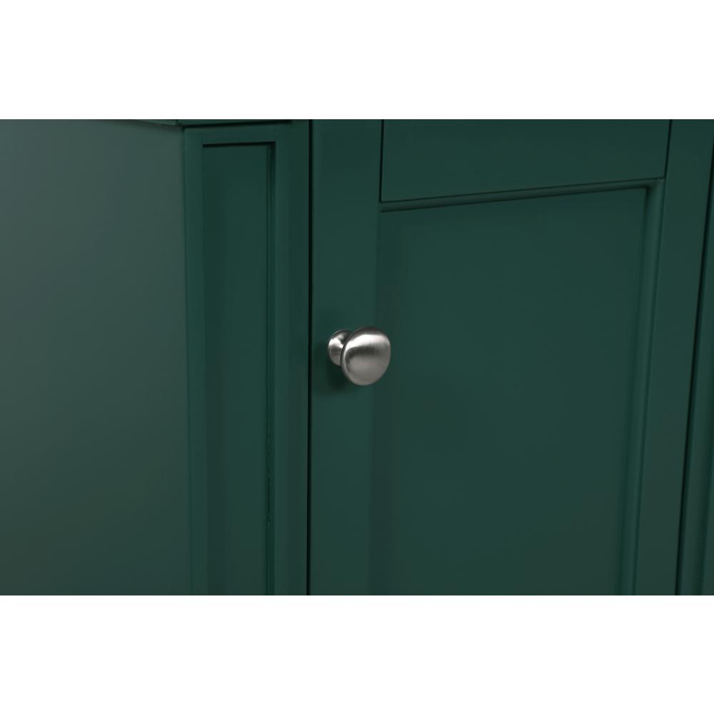18 inch Single bathroom vanity in green. Picture 12