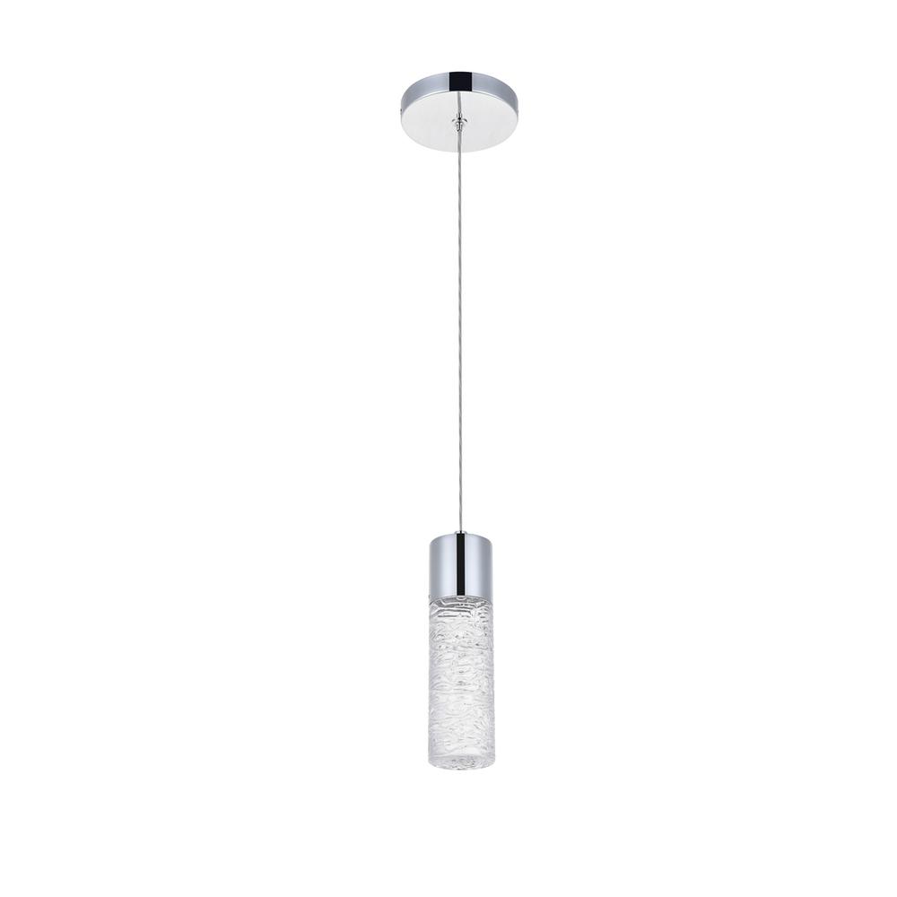 Constellation 1 light Chrome LED Pendant. Picture 8