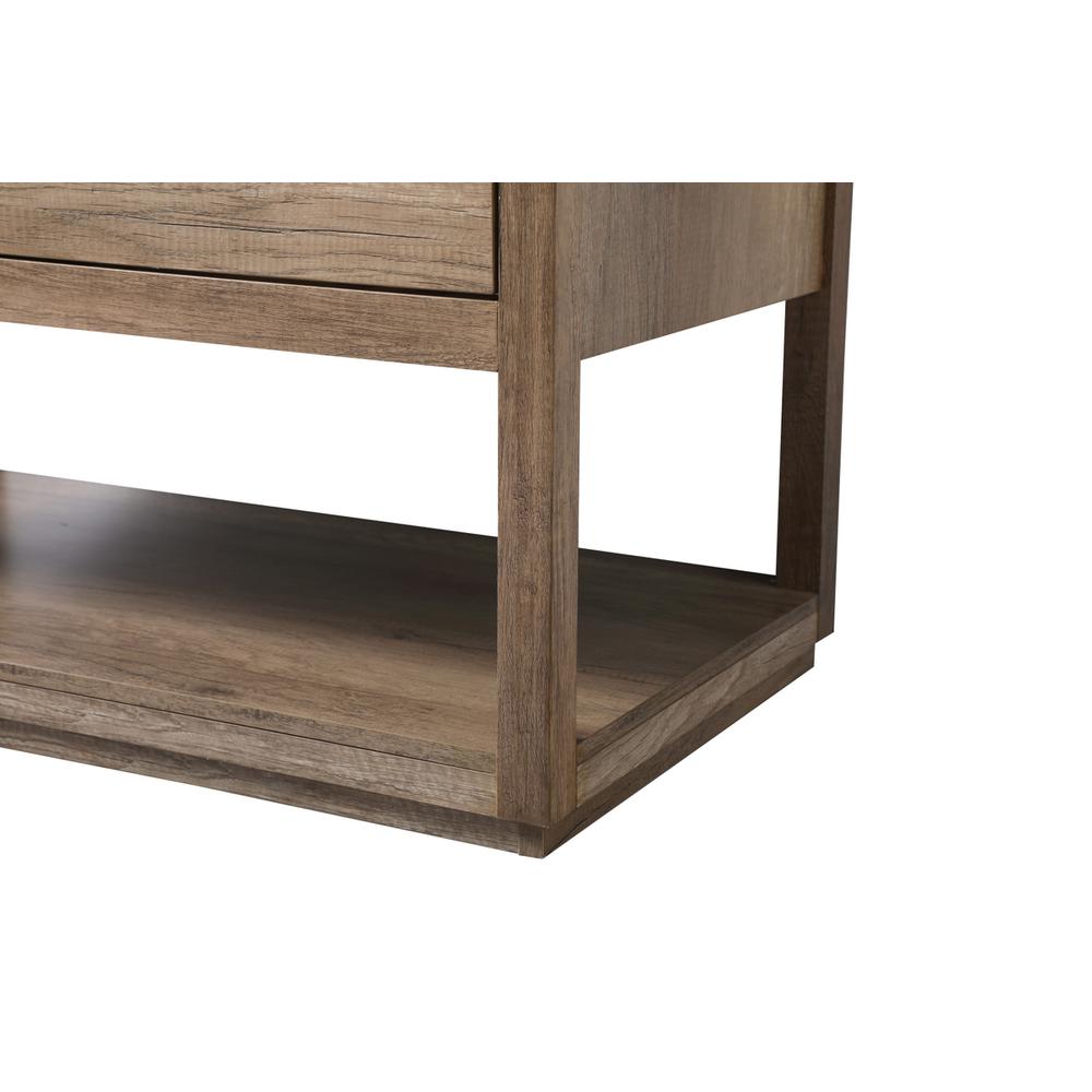 42 Inch SIngle Bathroom Vanity In Natural Oak. Picture 13