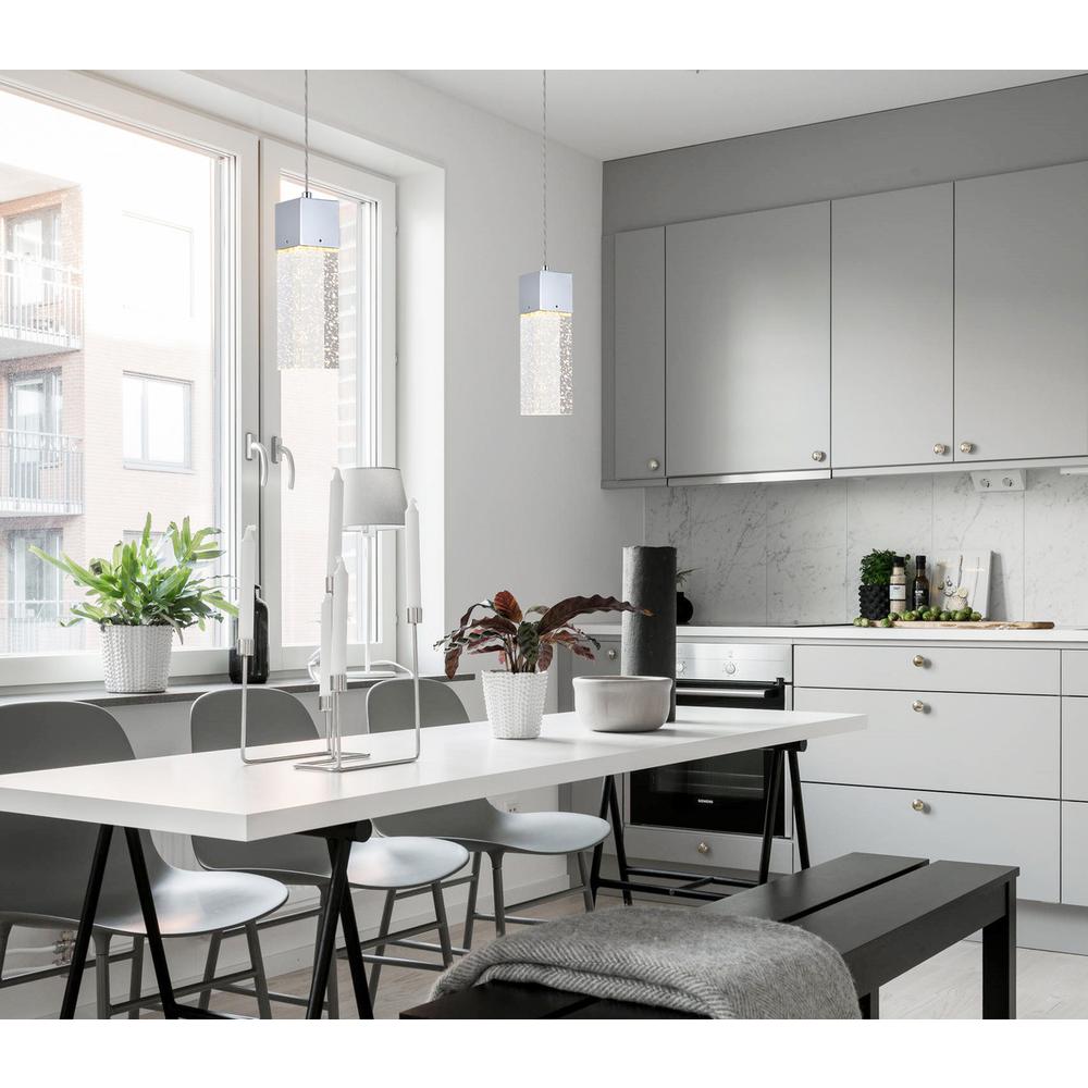 Novastella 1 light Chrome LED Pendant. Picture 13
