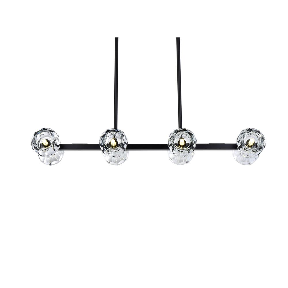 Eren 31 inch Pendant Light in Black. Picture 2