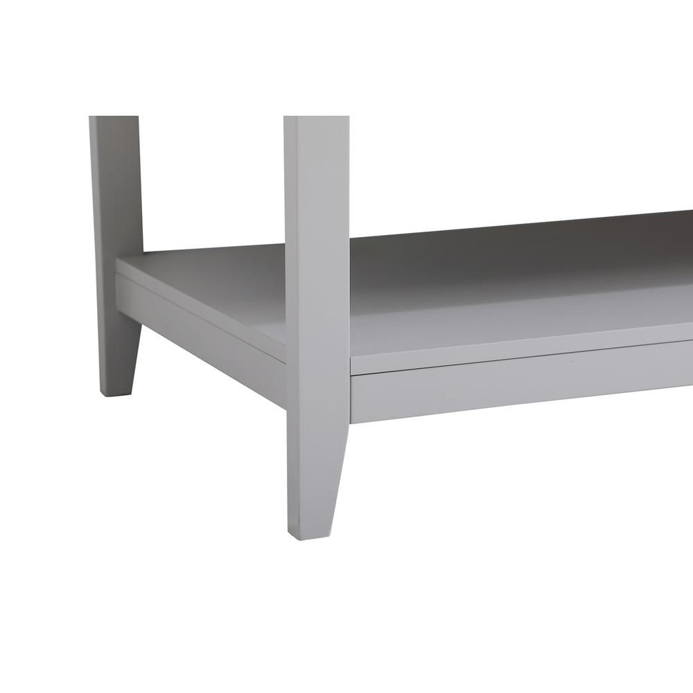 60 inch Double Bathroom Vanity in Grey. Picture 12