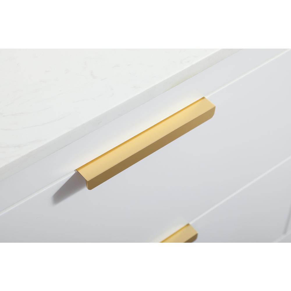 48 inch Single bathroom vanity in white. Picture 12