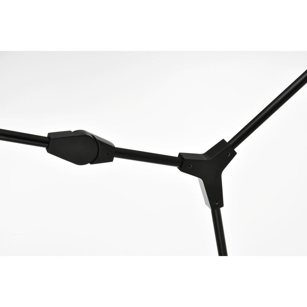 Cavoli 74 inch Chandelier in Black. Picture 4