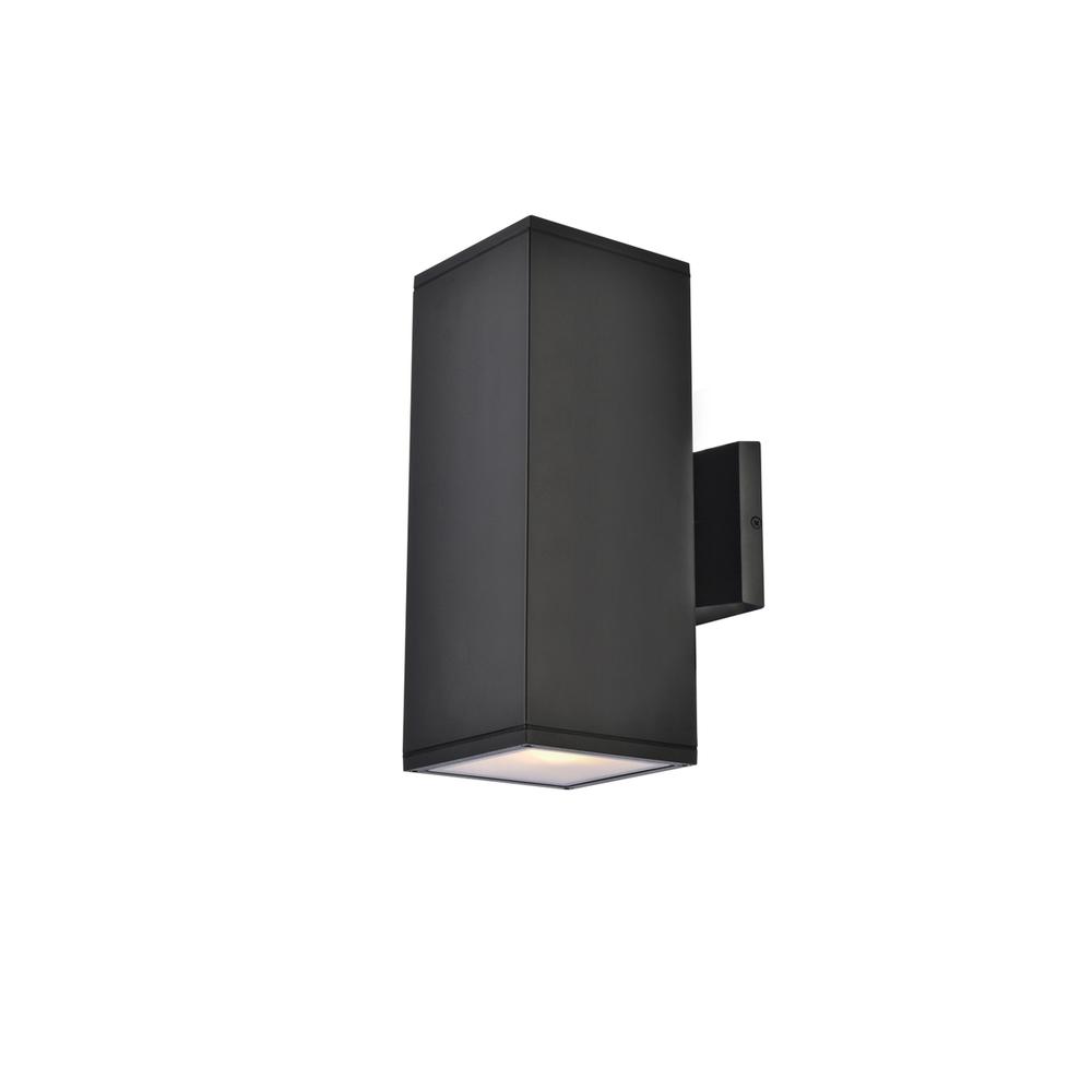 Raine Outdoor Wall in black. Picture 6
