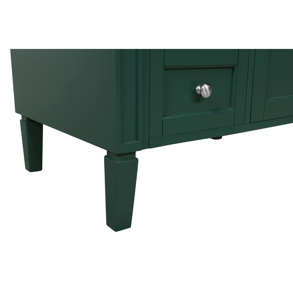 32 inch Single bathroom vanity in green. Picture 13