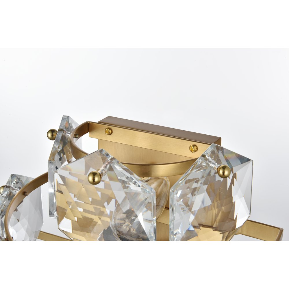 Adaline 14 Inch Wall Sconce In Satin Gold. Picture 5