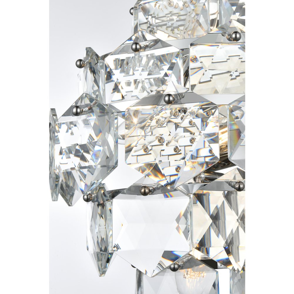 Adaline 18 Inch Wall Sconce In Chrome. Picture 4