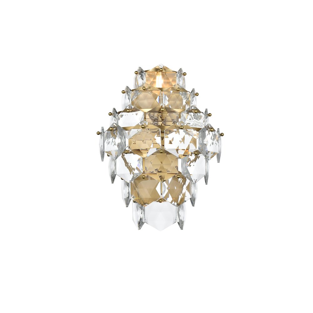 Adaline 18 Inch Wall Sconce In Satin Gold. Picture 1