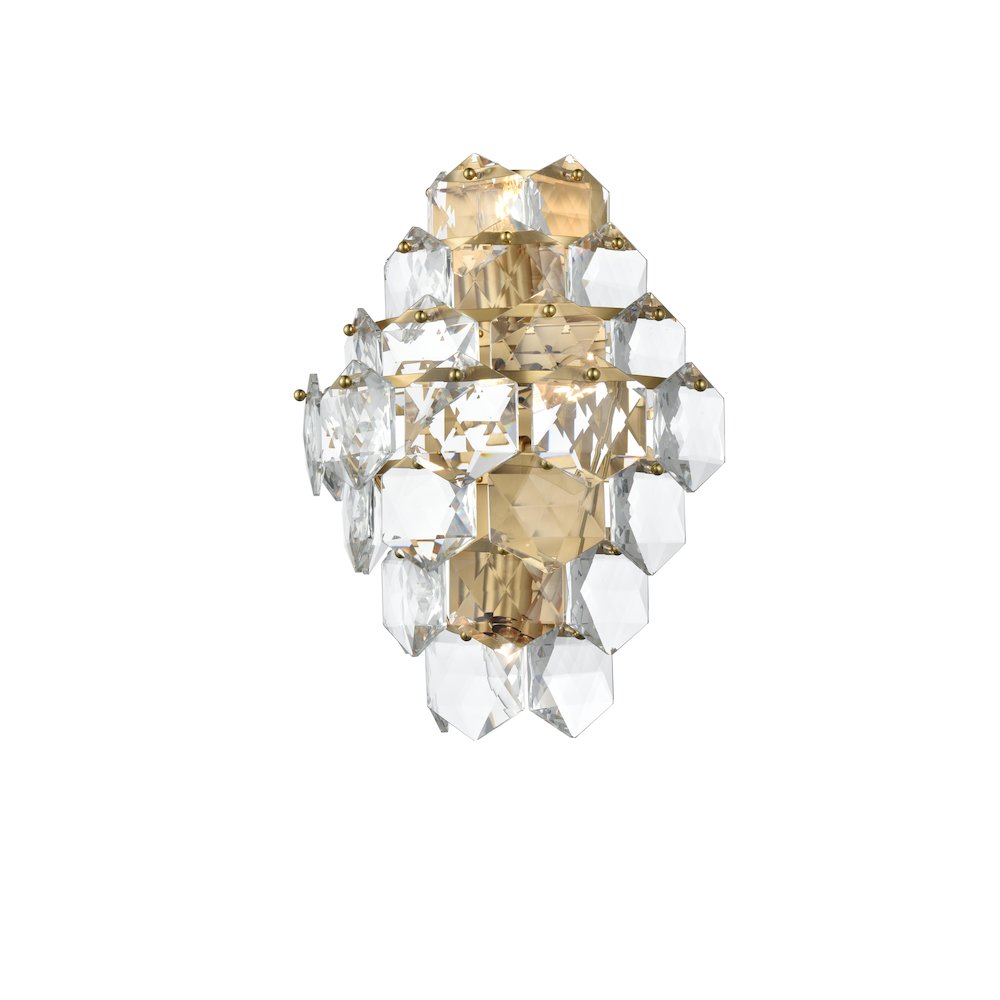 Adaline 18 Inch Wall Sconce In Satin Gold. Picture 3