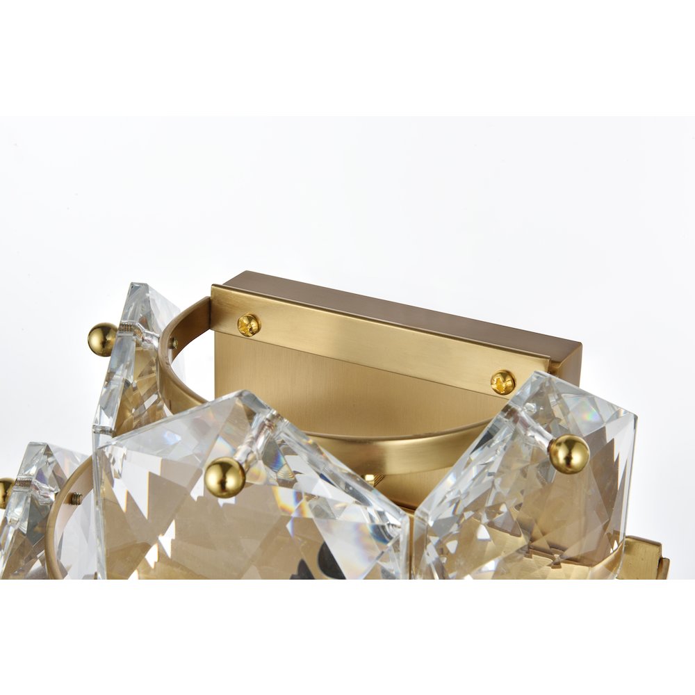 Adaline 18 Inch Wall Sconce In Satin Gold. Picture 5