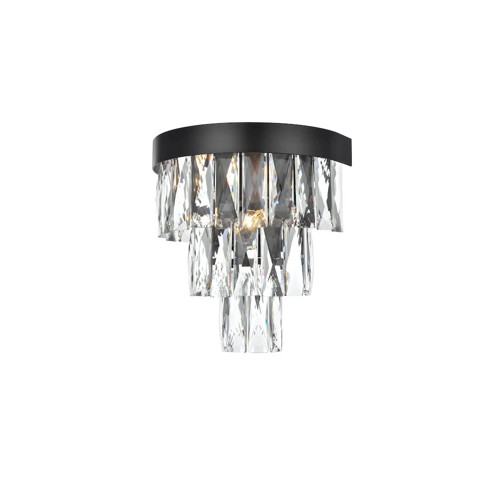 Josephine 10 Inch Wall Sconce In Black. Picture 3
