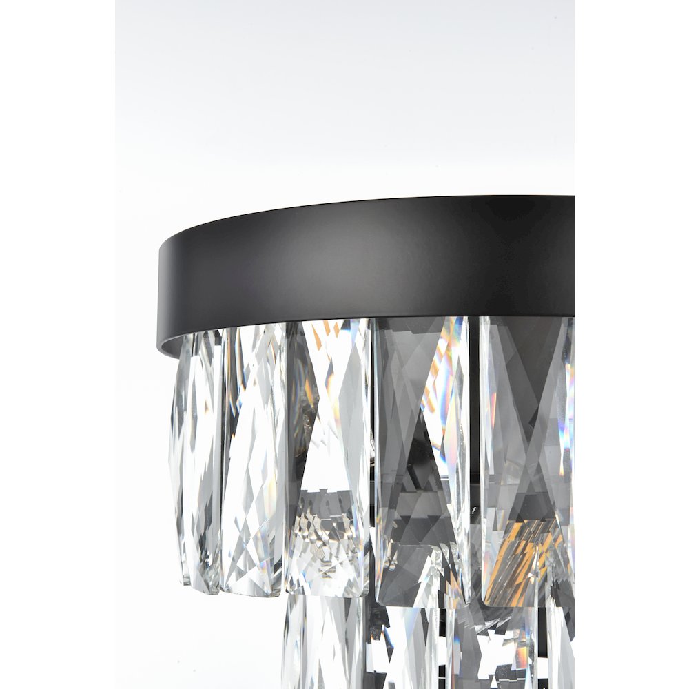 Josephine 10 Inch Wall Sconce In Black. Picture 6