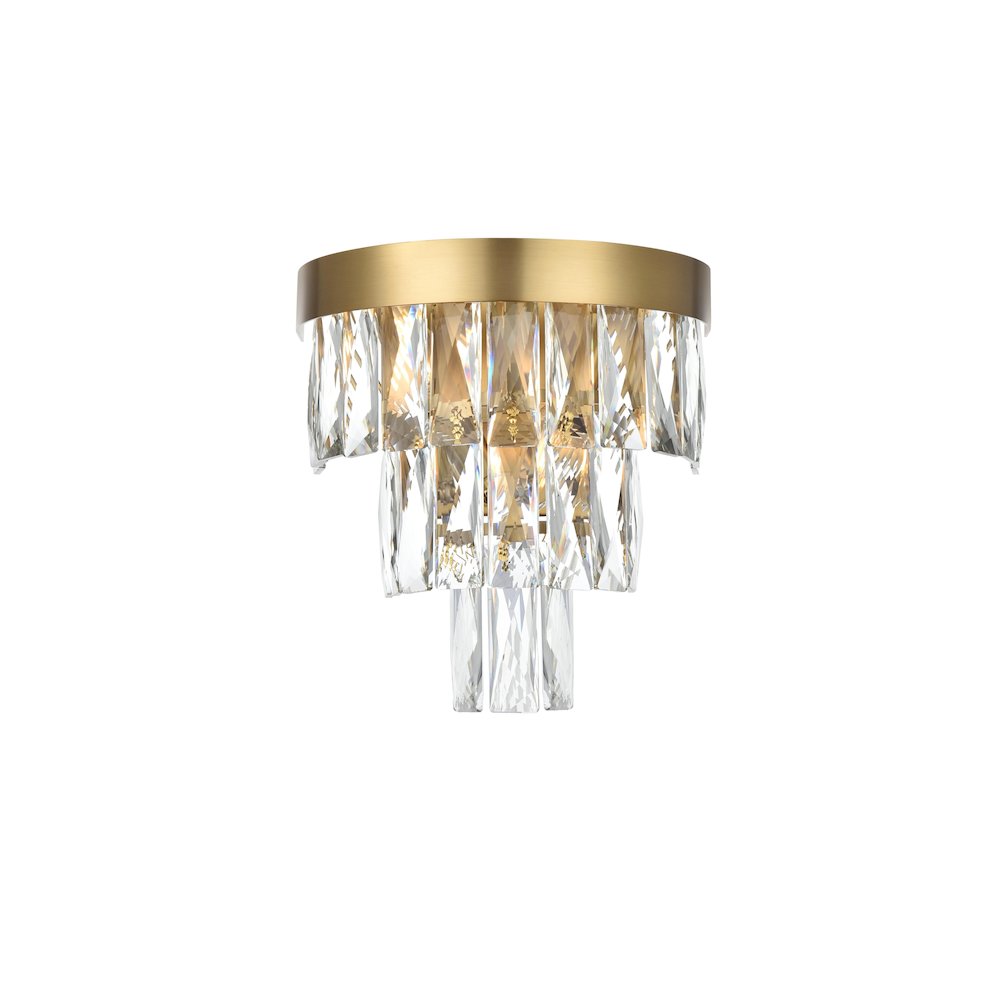 Josephine 10 Inch Wall Sconce In Satin Gold. Picture 1