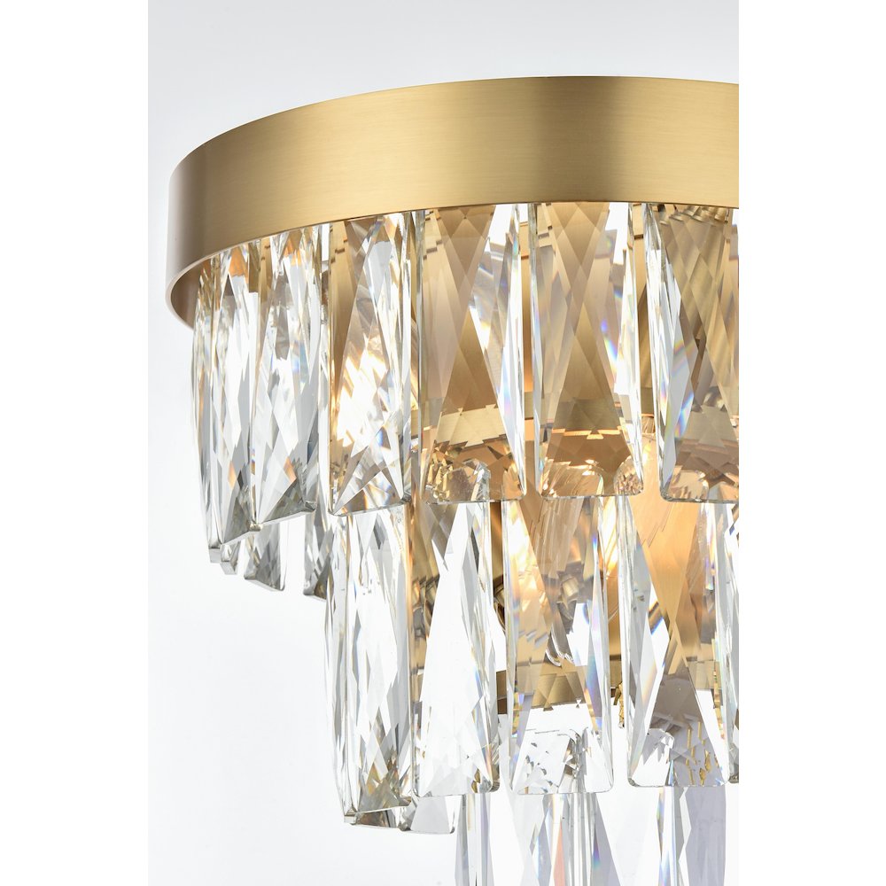 Josephine 10 Inch Wall Sconce In Satin Gold. Picture 6