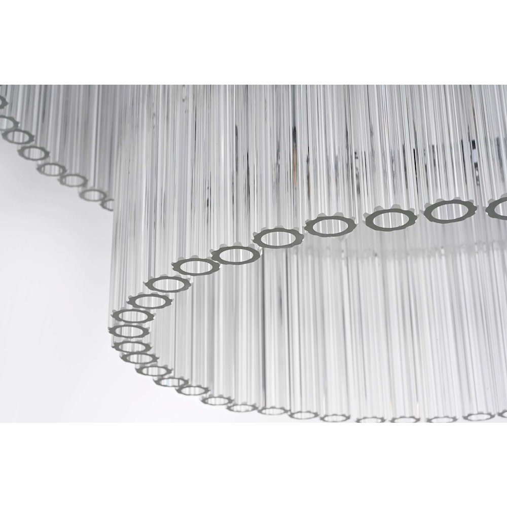 Harlow 24 inch Chandelier in Chrome. Picture 3