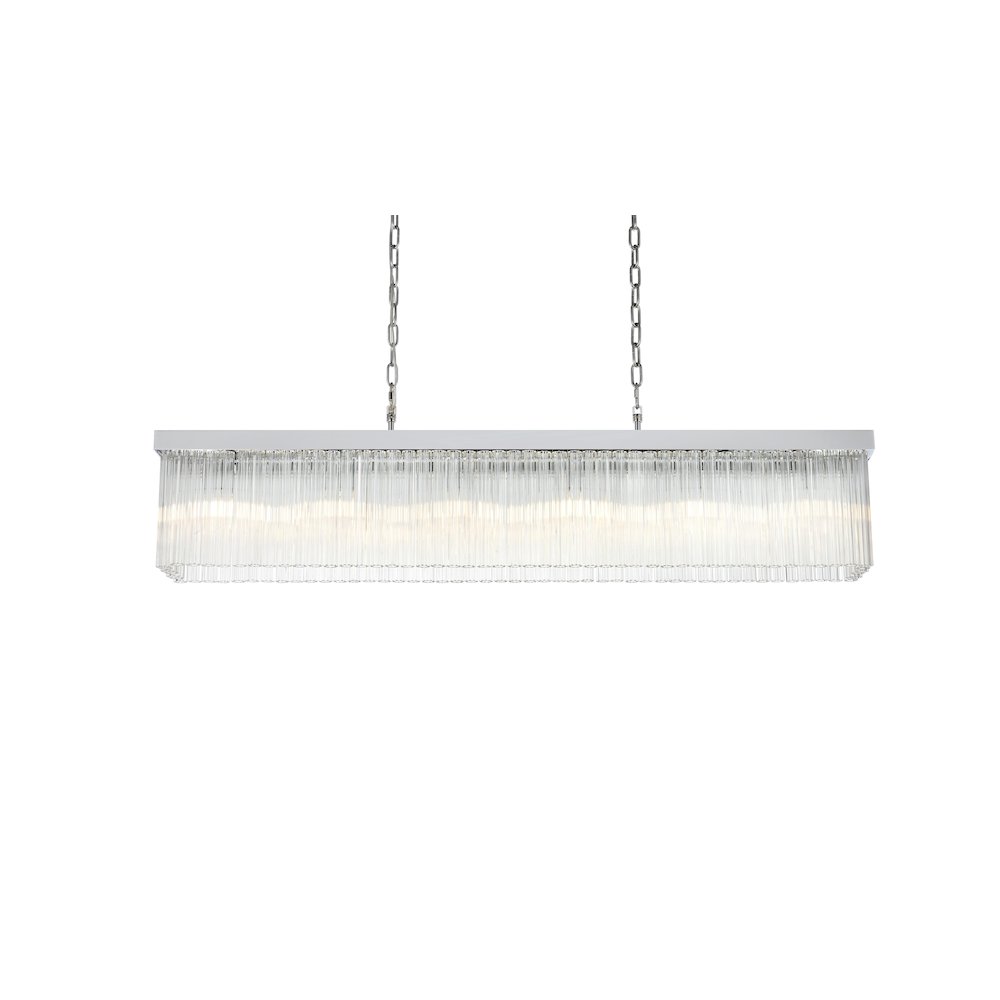 Harlow 49 Inch Chandelier In Chrome. Picture 3
