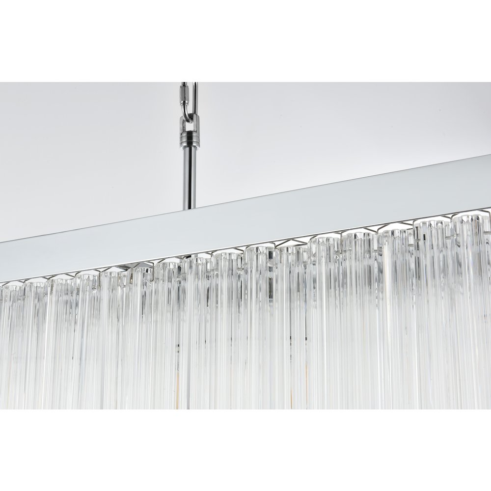 Harlow 49 Inch Chandelier In Chrome. Picture 6