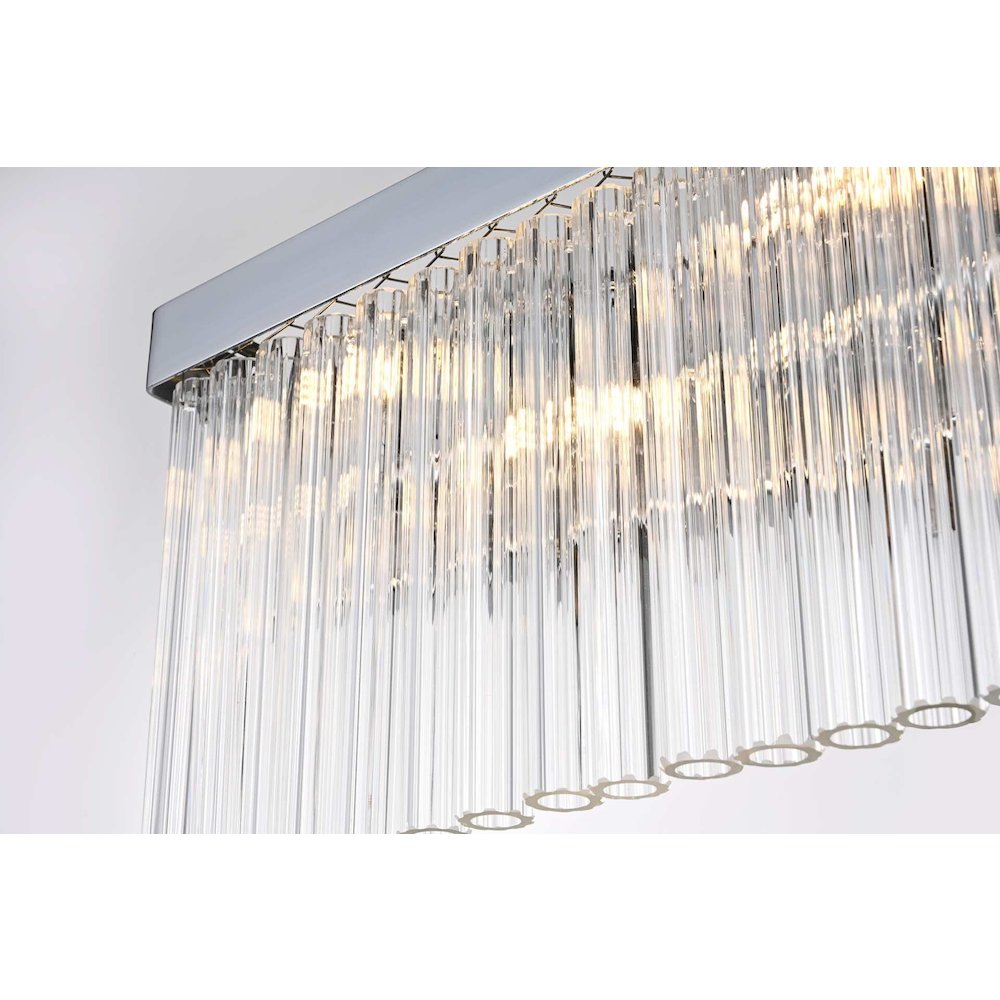 Harlow 19 inch Wall Sconce in Chrome. Picture 4