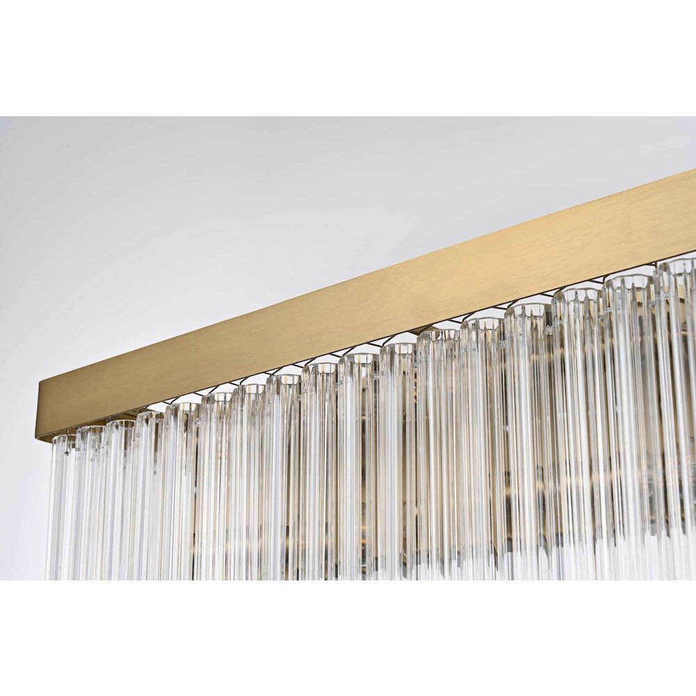 Harlow 19 inch Wall Sconce in Satin Gold. Picture 6