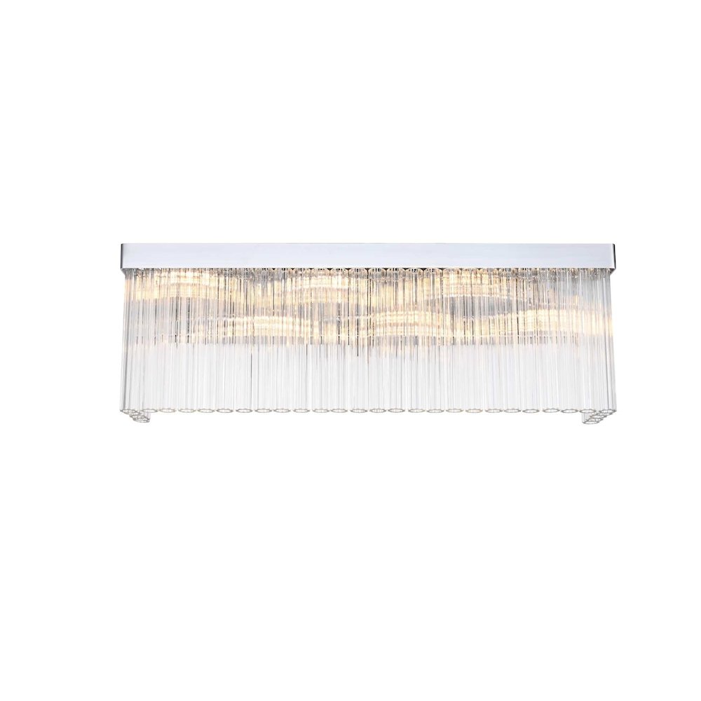 Harlow 26 inch Wall Sconce in Chrome. Picture 1
