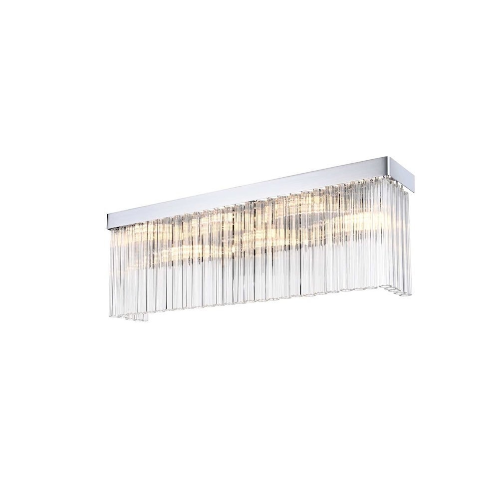 Harlow 26 inch Wall Sconce in Chrome. Picture 2