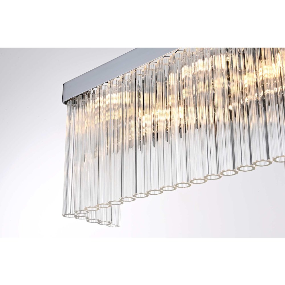 Harlow 26 inch Wall Sconce in Chrome. Picture 4
