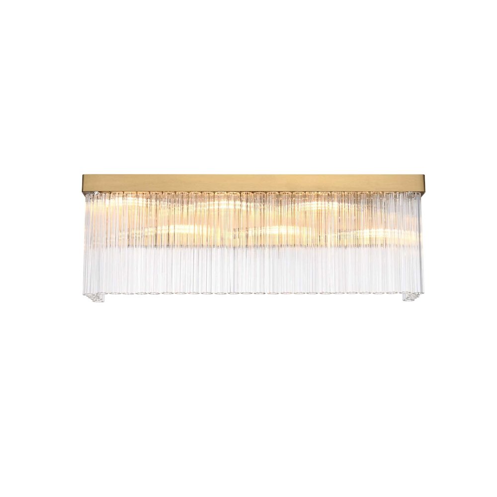 Harlow 26 inch Wall Sconce in Satin Gold. Picture 1