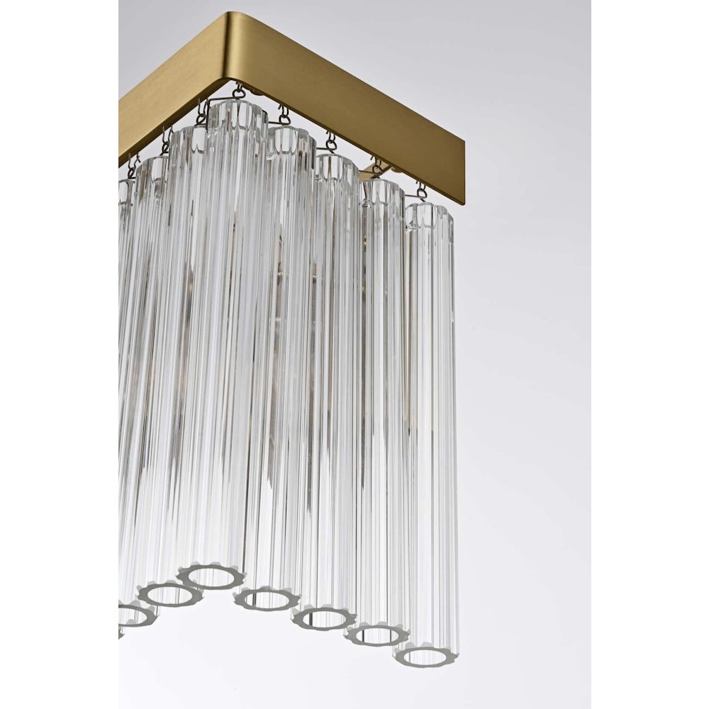 Harlow 26 inch Wall Sconce in Satin Gold. Picture 3