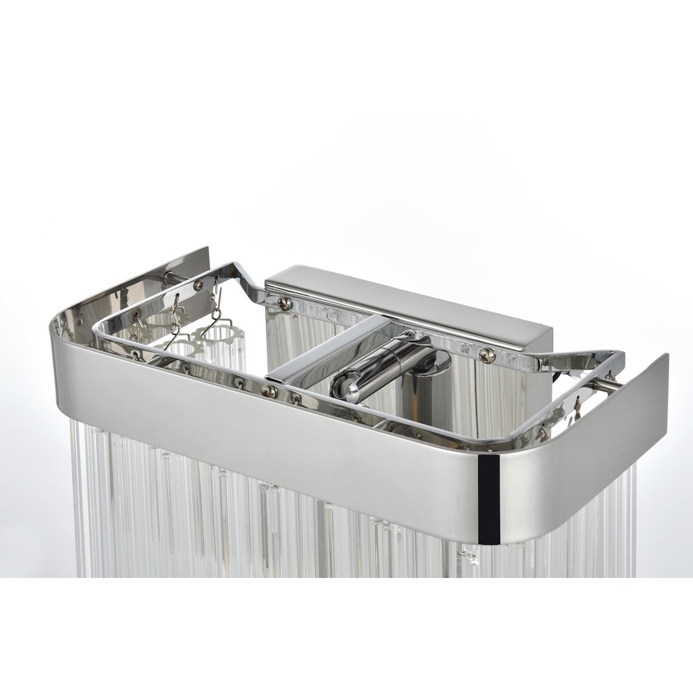 Harlow 9 Inch Wall Sconce In Chrome. Picture 5