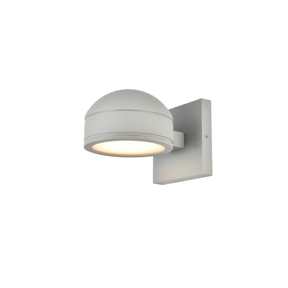 Raine Integrated Led Wall Sconce In Silver. Picture 2