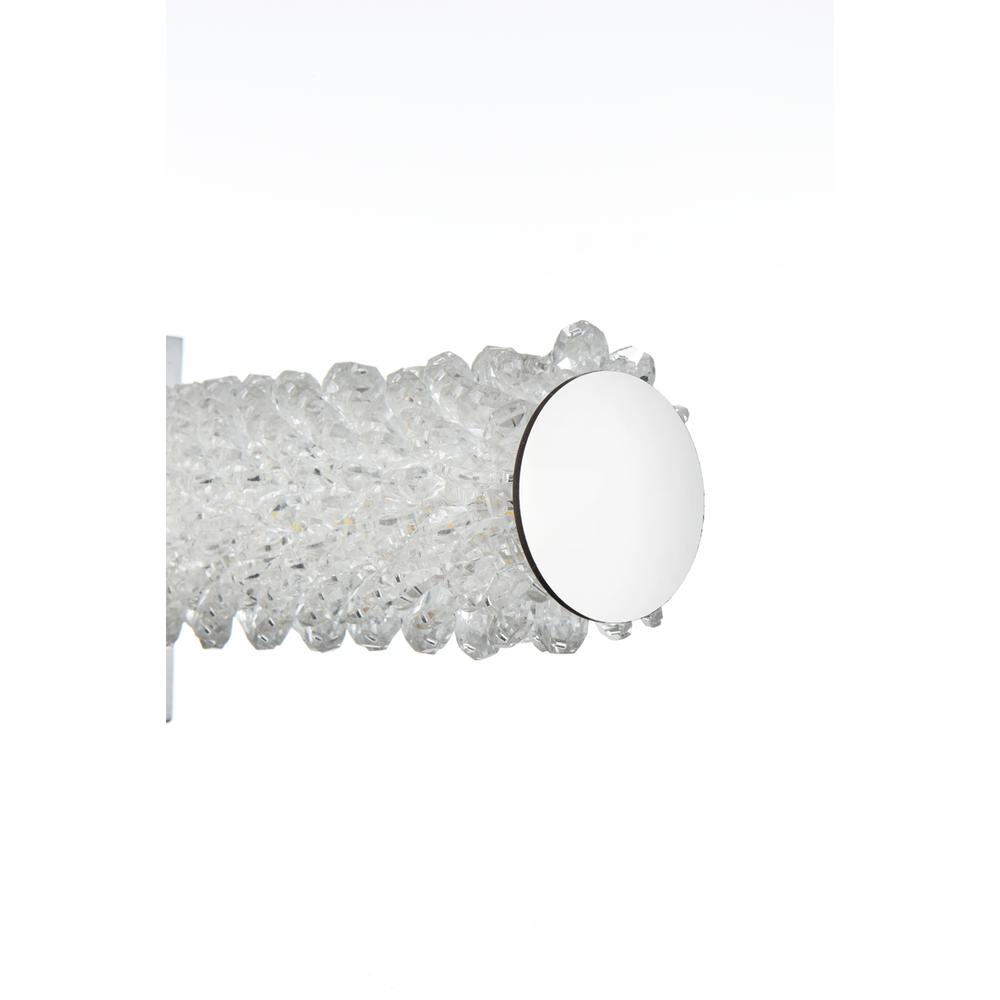 Bowen 36 inch Adjustable LED Wall Sconce in Chrome. Picture 6