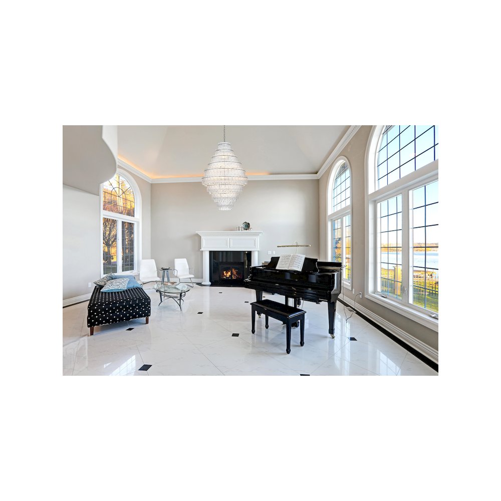 Emilia 36 inch Chandelier in Chrome. Picture 10