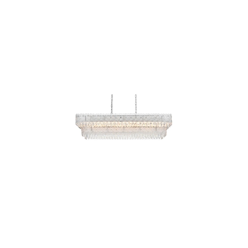Emilia 50 inch Chandelier in Chrome. Picture 3