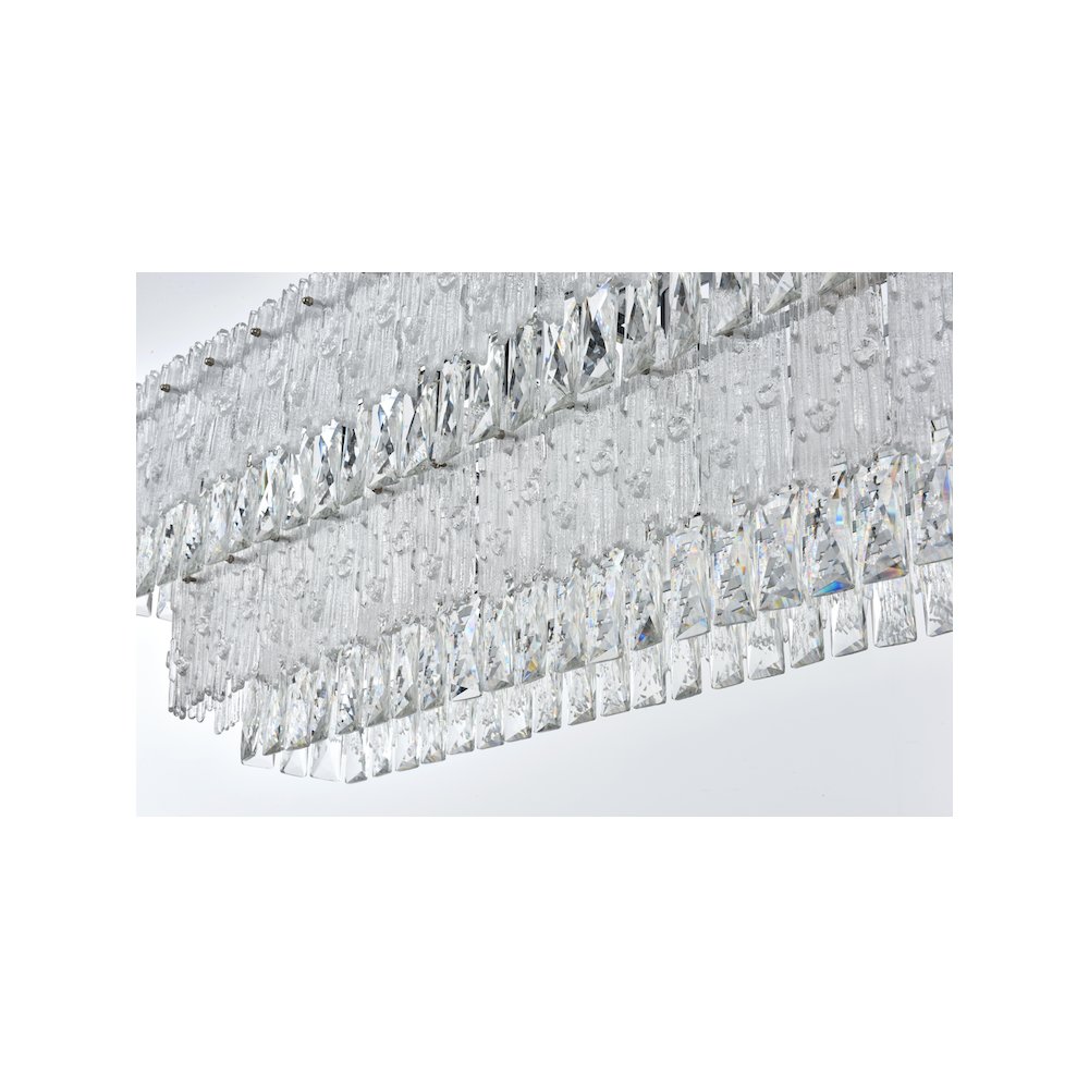 Emilia 50 inch Chandelier in Chrome. Picture 4
