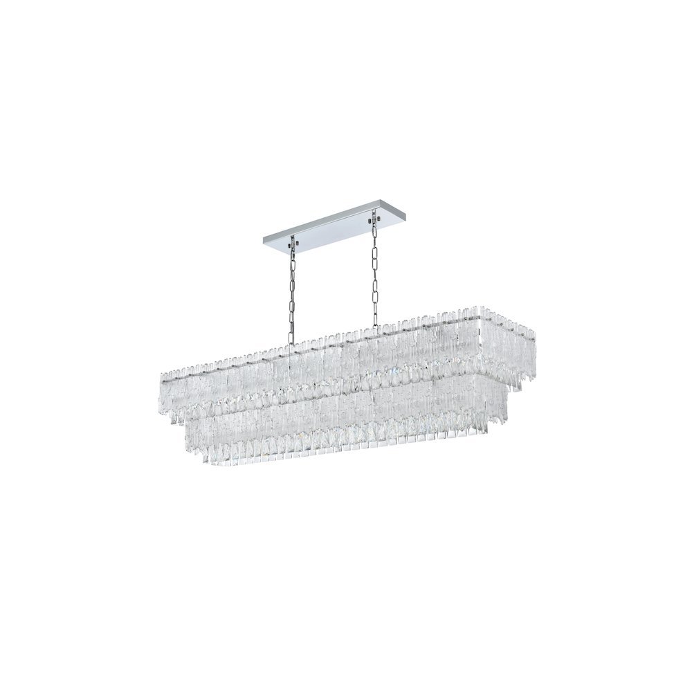 Emilia 50 inch Chandelier in Chrome. Picture 8