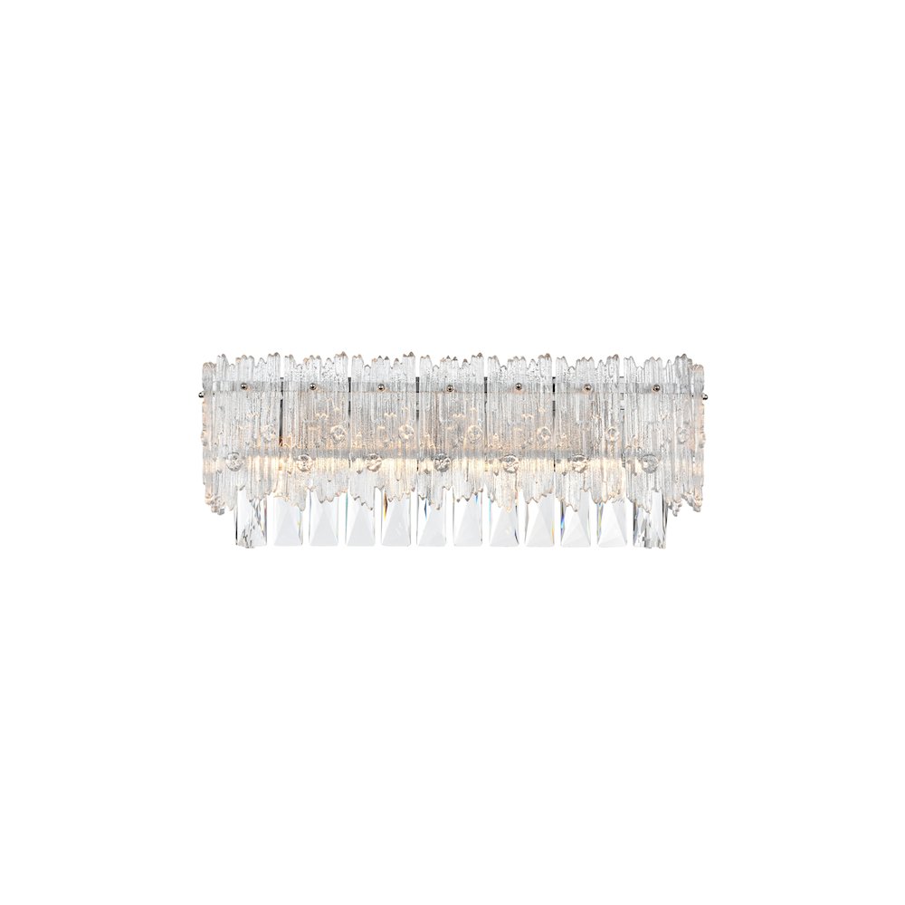 Emilia 19 inch Wall Sconce in Chrome. Picture 1